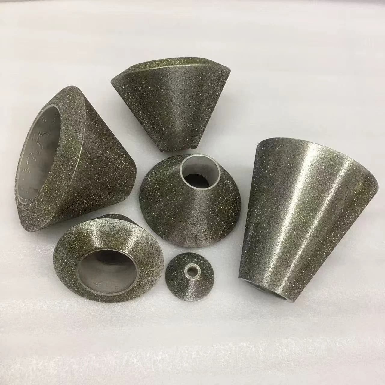 electroplated diamond cone and taper tools