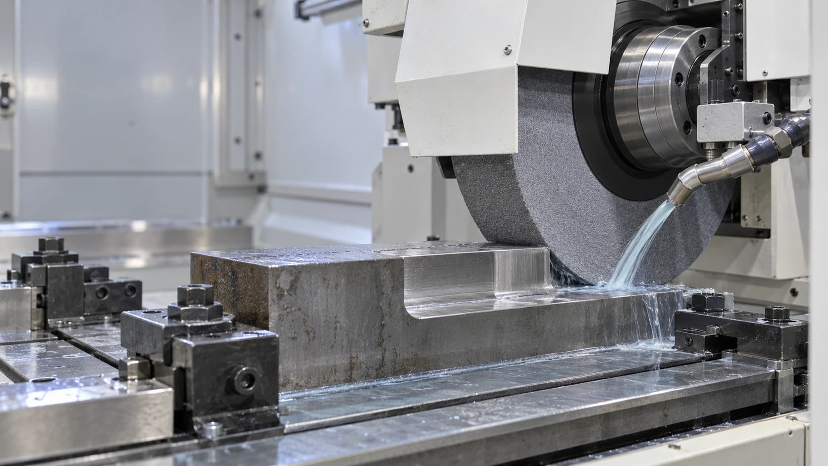Creep Feed Grinding Wheel Selection: What Changes with Stock Removal, Coolant and Dressing?