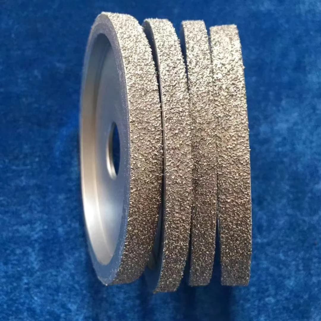 brazed diamond grinding wheels for carbide ceramics and glass